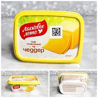 Сыр плавленый Ласковое лето ЧЕДДЕР