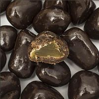 Имбирь в темной шоколадной глазури